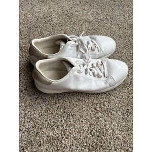 Cole Haan Men's Grandpro Tennis Sneaker Leather White Size 12